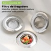 masoe Coladores de Drenaje, 4pcs, 4,5" de diámetro (11,4 cm),