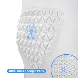 Youth Baseball Chest Protector, Padded Compression Shirt, Support Softball Football Rugby Lacrosse Heart Sternum Guard（White）