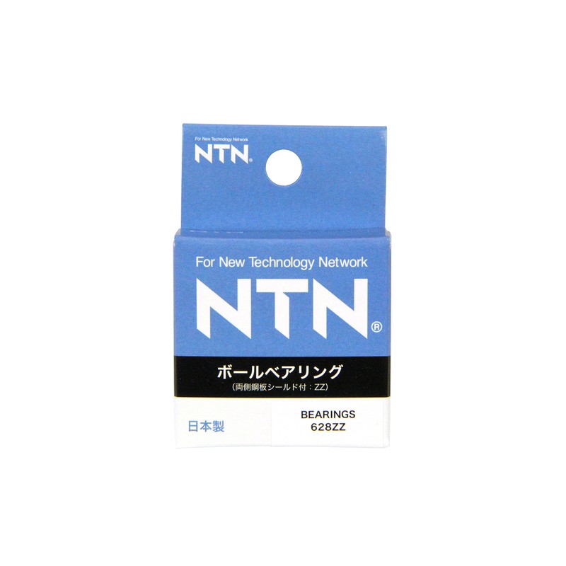 NTN 628ZZ Ball Bearing, Size (ID x OD x W):