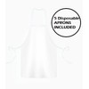 LavaLock Disposable Nitrile BBQ Gloves with Cotton Liners for Outdoor