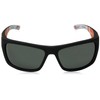 Spy Optic Dega Wrap Sunglasses, Happy Gray/Green, 1.5 mm