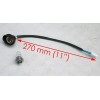 FANCY SCOOTERS ATV FRONT HEAD LIGHT WIRE HARNESS WITH LIGHT