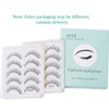 KFZR 5 Pairs Natural Look False Eyelashes Handmade Soft 3D