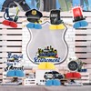 Jollyboom Police Retirement Party Decorations, 8Pcs Happy Retirement Retired Time