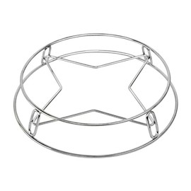 1PC Stainless Steel Pan Pot Holder Round Potholder Metal Pan Holder Rack for Milk Pot Holder Cooking Home Kitchen Restaurant