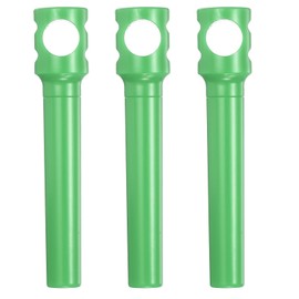 uxcell 3Pcs 4.2" Travel Corkscrew Pocket Corkscrew Portable Wine Opener Plastic Mini Wine Cork Opener for Camping Travel, Green