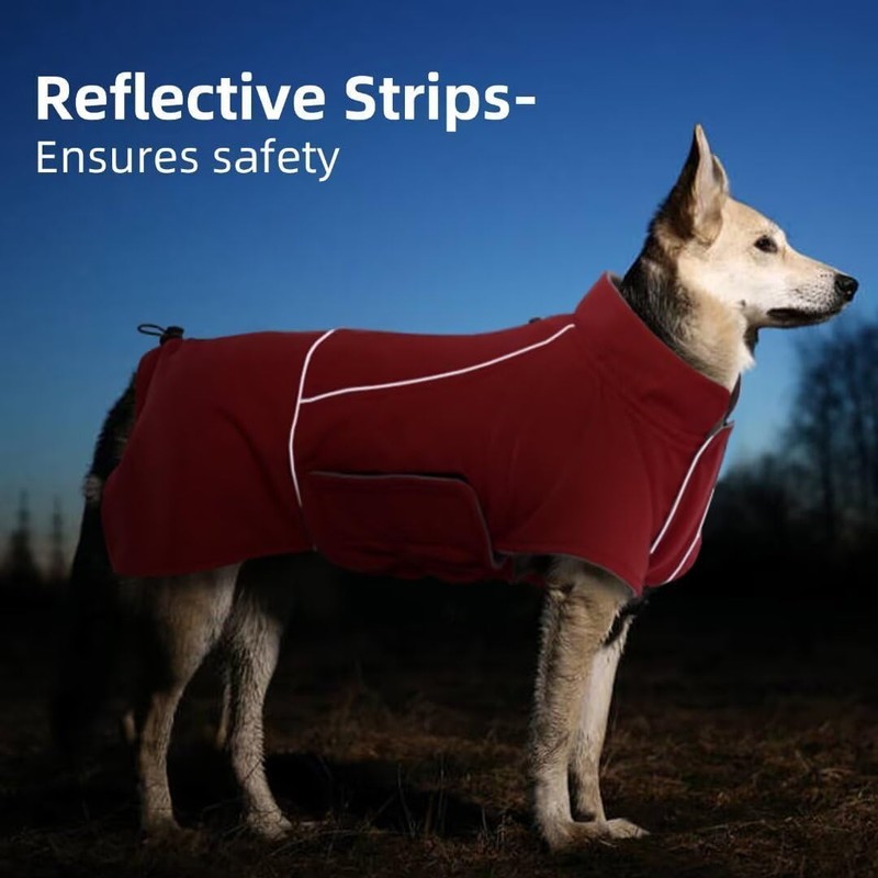 IECOii Dog Coat - Waterproof, Warm, Perfect for Hiking &