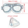 evomosa Motorcycle Motocross PC Lens Foldable Ski Goggles Windproof Dustproof