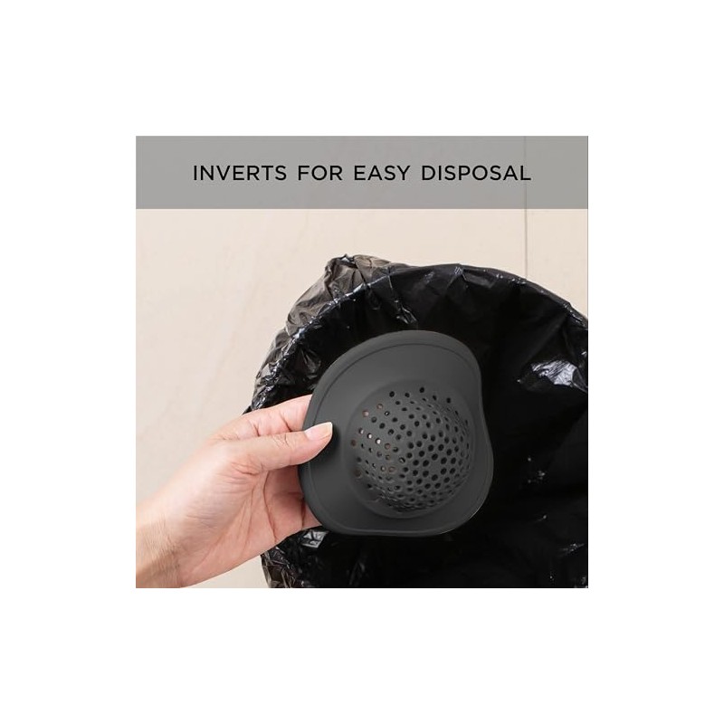 COOK WITH COLOR Kitchen Sink Strainer, Silicone, Flexible Sink Strainer,