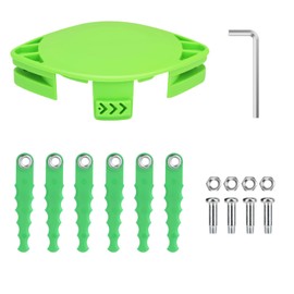 THTEN AC41RL3 Trimmer Replacement Blades Head Compatible with Homelite UT41112 UT41121 UT41120 UT41113 UT41122 UT41112B Electric String Trimmers 16 Pack