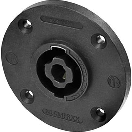 NEUTRIK Speakon Mounting Socket 4-pin Round N-NL4MPRXX