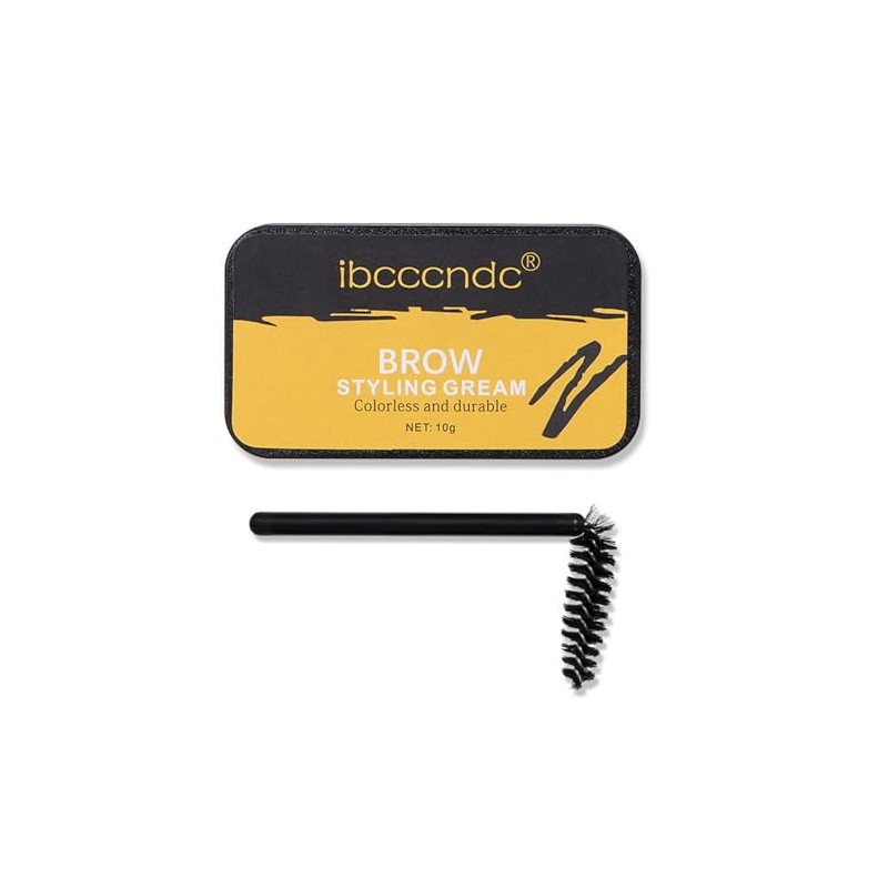 Crema para peinar cejas, jabón tridimensional incoloro para cejas, fijación
