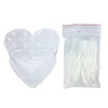 Beauticom 18 Piece Clear Plastic Nail Tip Display Sticks With
