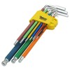SabreCut 9 Piece SCHEX009S Soft Grip Extra Long Hex, Hex