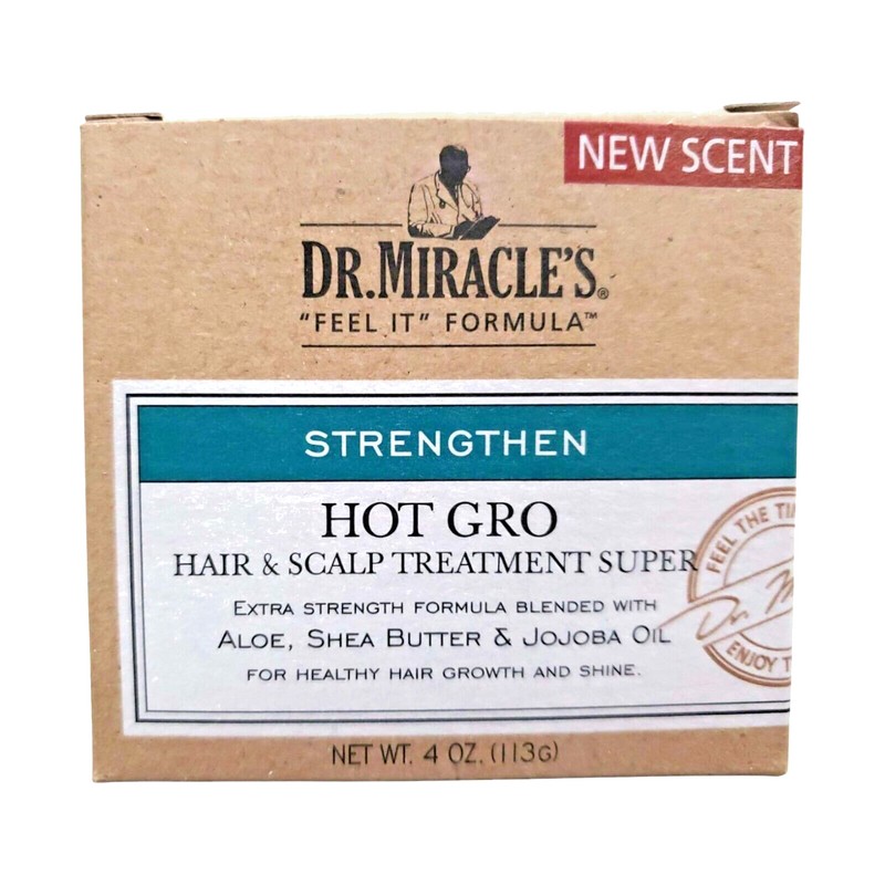 Dr. Miracle's Hot Gro Hair & Scalp Treatment Conditioner Super,