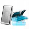 EYIDADAE Pill Organizer with 3 Compartments 7 Day Metal Pill