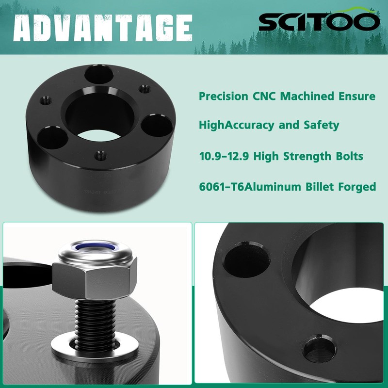 SCITOO 3.5" Front Leveling Kit for 2006-2020 for Dodge for