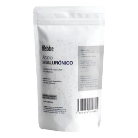Ácido Hialurónico Puro 50g, Alto Peso M, Rinde 5l De Serum                                                                                            