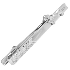 DAKS dt5133 Ducks Dachshund Dog Tie Clip, Tie Bar, Tie Clip, Brass, No Gemstone