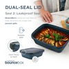 U Konserve Platinum Silicone Food Storage Bento Box Dual Seal