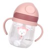 ViaGasaFamido 250 ml Baby Straw Cup with Weighted Straw, Leak-Proof