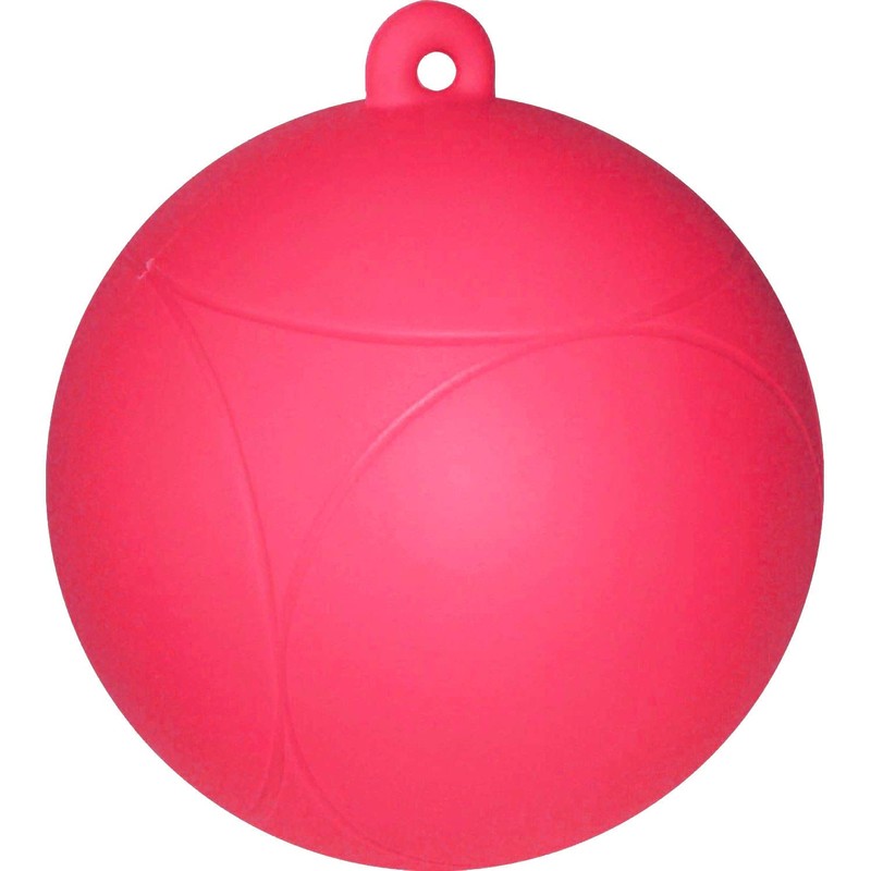 Spielball für Pferde, rot