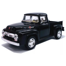 Kinsmart 1:36 - 1956 Ford F-100 Pickup - 5" Diecast Toy Car - 4 Colors - Black