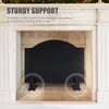 INNO STAGE Cast Iron Fireback Feet - Durable Fireplace Fireback
