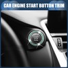 INFINAUTO Universal Bling Car Engine Start Stop Button Cover, One