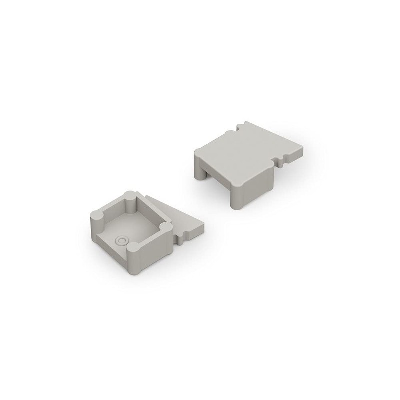 1m Plater-in LED Profile DWT1 for Ceiling and Drywall, Opal