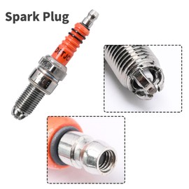 SYOWADA Ignition Switch CDI Solenoid Relay Spark Plug Replacement for 150cc, 200cc, 250cc 4-Wheelers, ATV, Quad Bike, Buggy, and Go Kart by OTOHANS AUTOMOTIVE