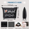 Volleyball Lover Makeup Bag for Women Girls Volleyball Player Gift