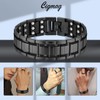 Cigmag Magnetic Bracelet Men Ultra Strength Magnet Titanium Steel Three