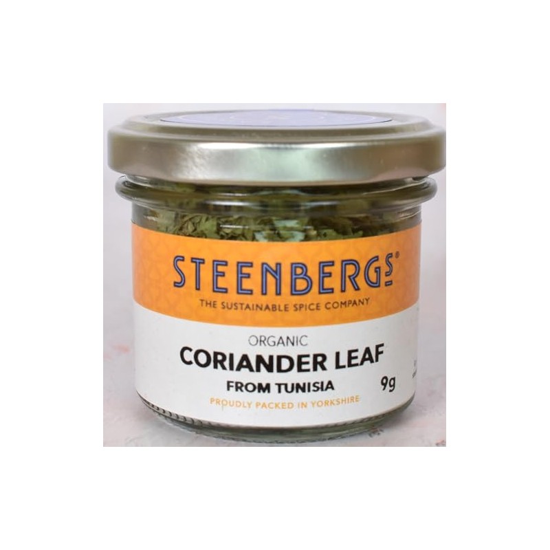 Steenbergs Organic Coriander Leaf Standard Jar 9g