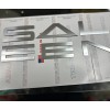 Unbranded Fits 2005 - 2009 SALEEN BUMPER BRUSHED STEEL RAISED