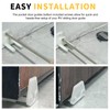 RV Sliding Door Guide, Adjustable Sliding Barn Door Hardware with