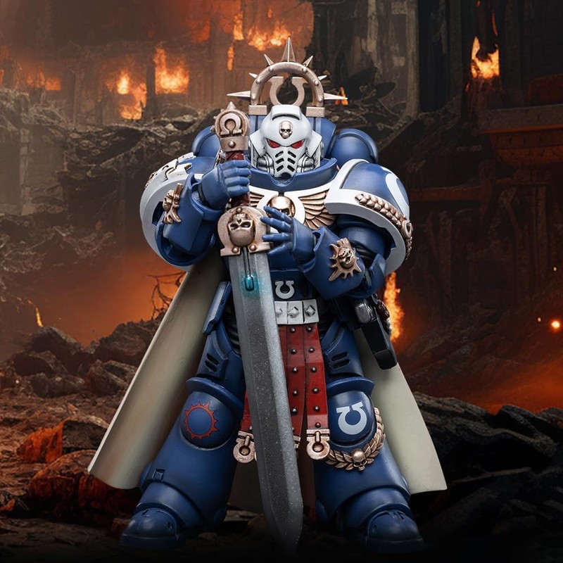 JOYTOY Warhammer 40,000 1/18 Action Figure Ultramarines Primaris Captain Collection
