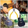Drfeify Guitar String Cutter Tool, Guitar Fret Wire Pliers Yellow