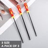 3 Pieces Chainsaw Chain Sharpening File,Professional Round Chainsaw Sharpener for