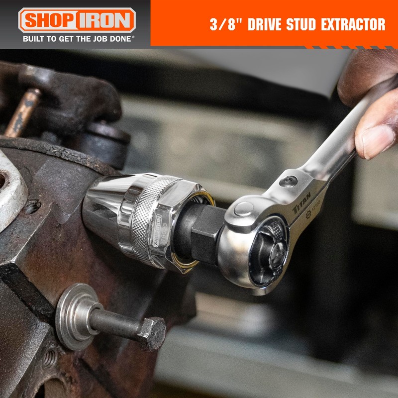 Shop Iron 16023 3/8" Drive Damaged Bolt and Stud Extractor