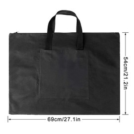 SOULONG A2 Drawing Painting Board Storage Carry Case, Waterproof Painting Board Bag File Bag Document, Painting Art Case Drawing Sketching Supplies Tote Bag
