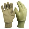 digz 77257-26, Medium Cotton Jersey Garden Gloves, Olive with Mini