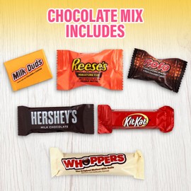 Chocolate Candy Variety Pack, Bulk Chocolate Candy Individually Wrapped, Perfect Chocolate Bars for Chocolate Lovers, Ideal Chocolates Variety Pack for Sharing at Parties, Gifting to Loved Ones (5 Lb)