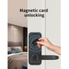 Smart Lock, Keyless Entry Door Lock with Sleek Matte Black