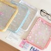 Sticker Notebook, Transparent, A5 Storage Binder, Large Size, Animal Pattern