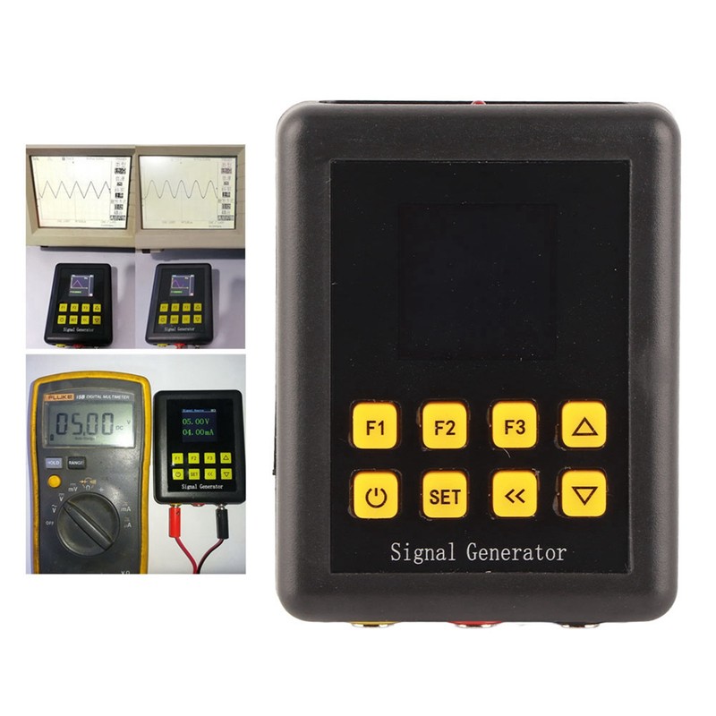 Adjustable Handheld Signal Generator PWM Pulse Rectangular Sine Triangular Wave