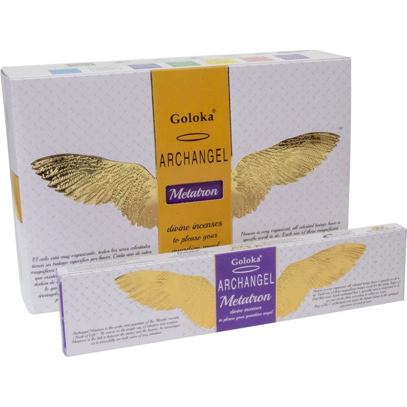 GOLOKA Archangel Guardian Angel Divine Incense Sticks 15g. 2 Pack