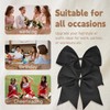 CLINTT 4Pcs Cheer Bows, Suitable for Women, Girls and Children,