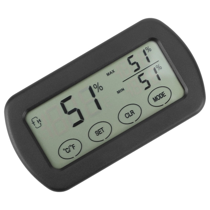 LCD Touch Hygrothermograph Thermometer Hygrometer Electronic Indoor Temperature Humidity Meter