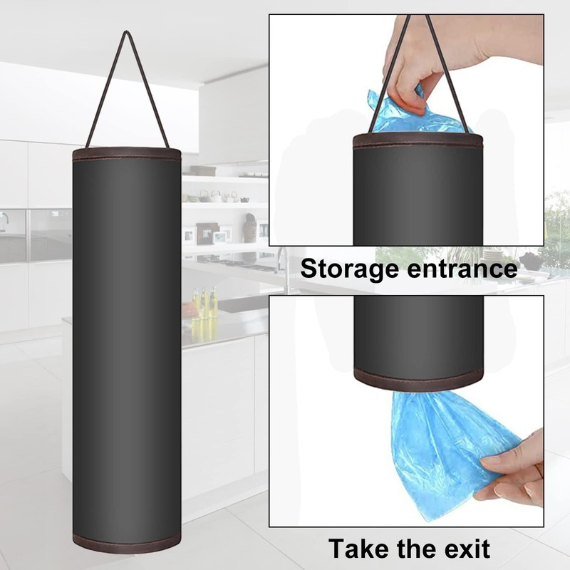 3 Pack Plastic Bag Holder, Kitchen Grocery Bag Holder, Waterproof